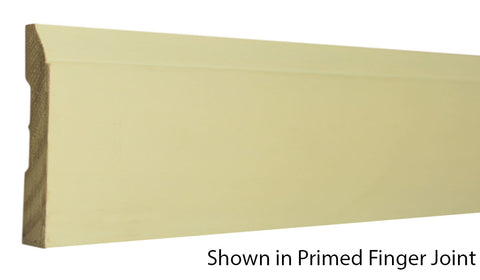 Profile View of Base Molding, product number BA-308-014-1-CP - 7/16" x 3-1/4" Clear Pine Base - $0.88/ft sold by American Wood Moldings