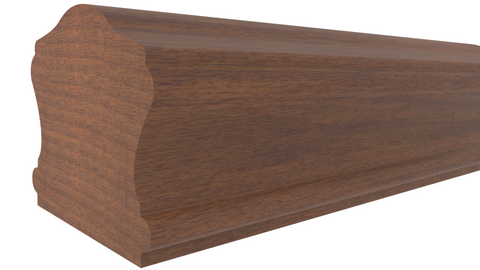 Brazilian Cherry Stair Handrails