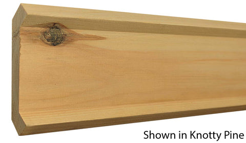Knotty Pine Crown Moldings