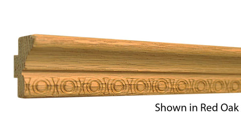 Red Oak Decorative Embossed Moldings