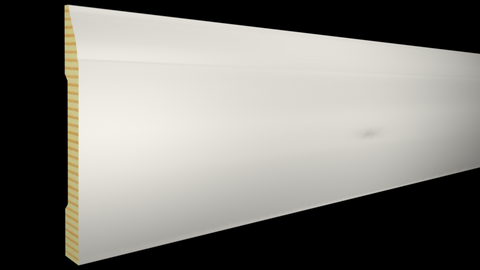 BA-300-014-1-PF - 7/16" x 3"  Primed Finger Joint Base -  ON SALE- $0.43/ft