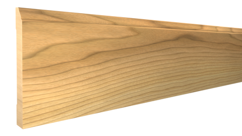 Profile View of Base Molding, product number BA-518-024-1-MA - 3/4" x 5-9/16" Maple Base - $6.57/ft sold by American Wood Moldings