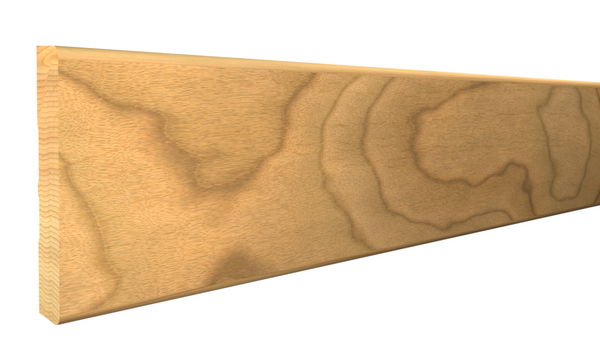 Profile View of Casing Molding, product number CA-208-016-4-HI - 1/2" x 2-1/4" Hickory Casing - $3.30/ft sold by American Wood Moldings