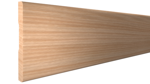 Profile View of Casing Molding, product number CA-308-013-1-RO - 13/32" x 3-1/4" Red Oak Casing - $4.02/ft sold by American Wood Moldings