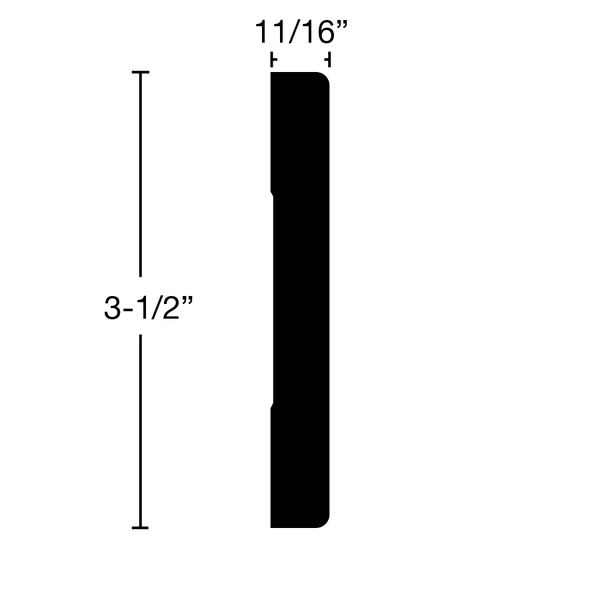 Primed Finger Joint Casing - CA-316-022-5-PF - $2.04/ft – American Wood ...