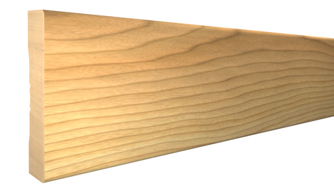 Profile View of Casing Molding, product number CA-316-025-1-MA - 25/32" x 3-1/2" Maple Casing - $3.80/ft sold by American Wood Moldings