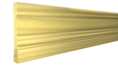 Profile View of Casing Molding, product number CA-408-024-1-PO - 3/4" x 4-1/4" Poplar Casing - $3.03/ft sold by American Wood Moldings
