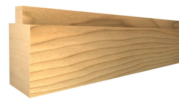 Profile View of Counter and Cabinet Components, product number CC-112-024-1-MA - 3/4" x 1-3/8" Maple Counter and Cabinet Components - $2.83/ft sold by American Wood Moldings
