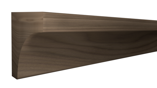 CO-100-100-1-WA - 1" x 1" Walnut Cove - $7.80/ft