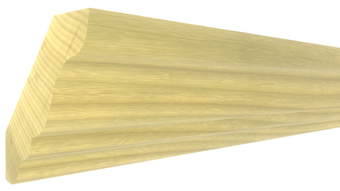 CR-224-022-1-PO - 11/16" x 2-3/4" Poplar Crown - $1.88/ft