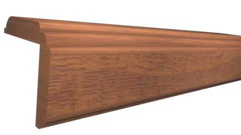 OC-104-104-4-HMH - 1-1/8" x 1-1/8" Honduras Mahogany Outside Corner - $8.40/ft