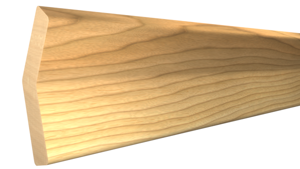 Profile View of Outside Corner Molding, product number OC-110-016-1-MA - 1/2" x 1-5/16" Maple Outside Corner - $2.70/ft sold by American Wood Moldings
