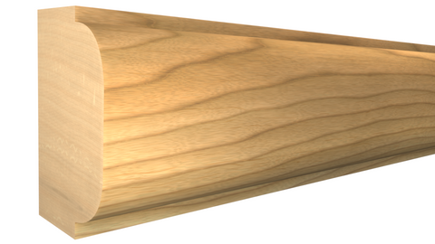 Profile View of Panel Molding, product number PA-024-016-2-MA - 1/2" x 3/4" Maple Panel Molding - $2.19/ft sold by American Wood Moldings