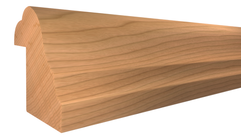 Profile View of Panel Molding, product number PA-024-024-1-CH - 3/4" x 3/4" Cherry Panel Molding - $1.92/ft sold by American Wood Moldings
