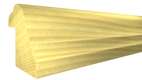 Profile View of Panel Molding, product number PA-024-024-1-PO - 3/4" x 3/4" Poplar Panel Molding - $1.50/ft sold by American Wood Moldings