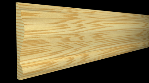 PA-112-009-1-CP - 9/32" x 1-3/8" Clear Pine Panel Molding - $1.76/ft