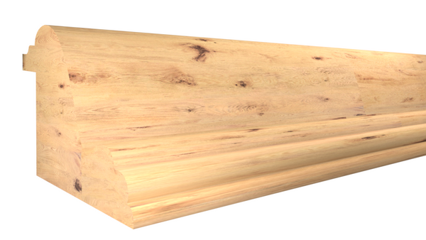 Profile View of Panel Molding, product number PA-112-102-1-KA - 1-1/16" x 1-3/8" Red Oak Panel Molding - $2.54/ft sold by American Wood Moldings