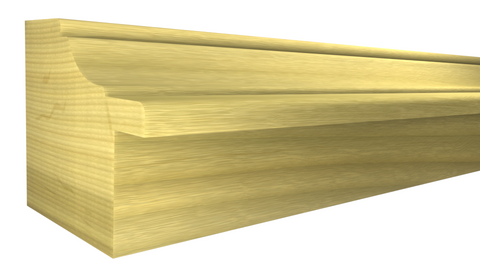 Profile View of Panel Molding, product number PA-120-112-1-PO - 1-3/8" x 1-5/8" Poplar Panel Molding - $3.86/ft sold by American Wood Moldings