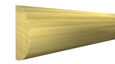 Poplar Half Round Moldings