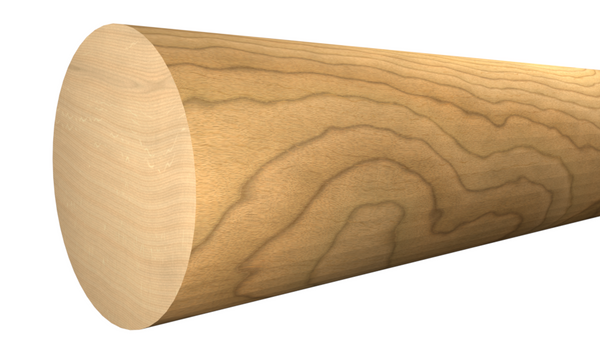 RO-024-024-2-MA - 3/4" x 3/4" Maple Full Round - $2.10/ft