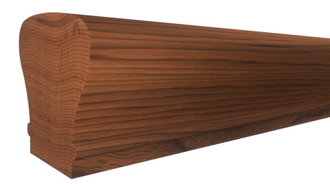 Brazilian Cherry Stair Handrails