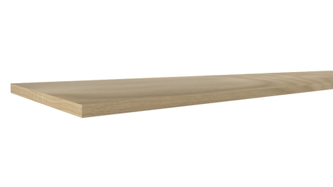 Profile View of Standard Size 1x12 Ash Boards - $16.25/ft sold by American Wood Moldings