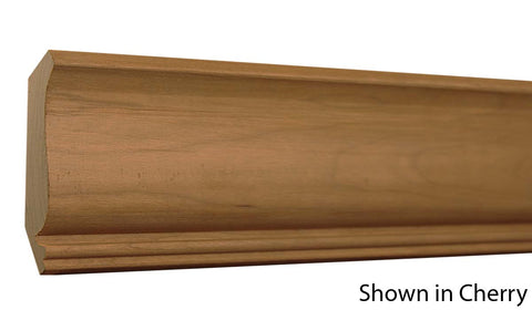 Profile View of Crown Molding, product number CR-318-024-1-WO - 3/4" x 3-9/16" White Oak Crown - $7.90/ft sold by American Wood Moldings