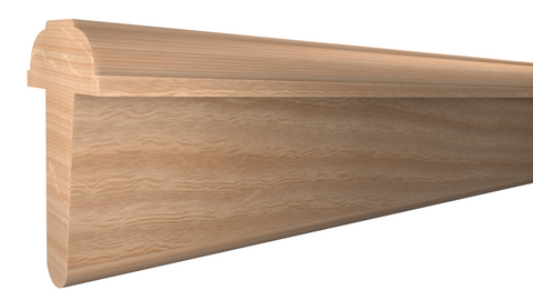 AS-200-108-1-RO - 1-1/4" x 2"  Red Oak Interior Astragal - $9.51/ft