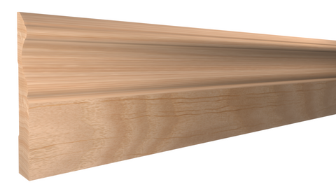 BA-408-024-1-RO - 3/4" x 4-1/4" Red Oak Base - $3.40/ft