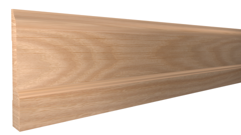 BA-408-024-2-RO -  3/4" x 4-1/4" Red Oak Base - $3.40/ft