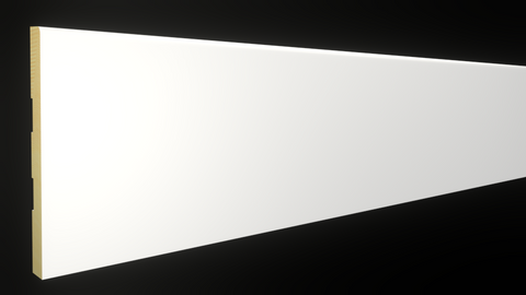 BA-508-018-5-PF - 9/16" x 5-1/4" Primed Finger Joint Base - $2.46/ft