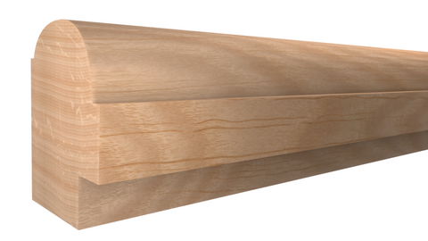 BB-110-100-1-RO - 1" x 1-5/16"  Red Oak Backband - $2.02/ft