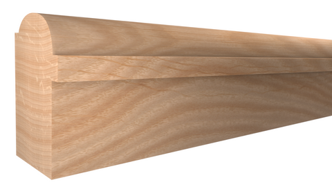 BB-112-100-1-RO -  1" x 1-3/8"  Red Oak Backband - $2.12/ft