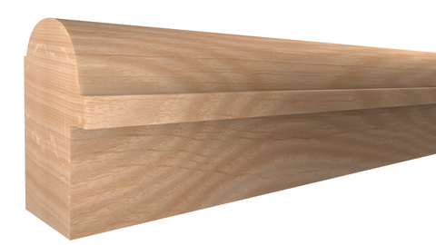 BB-114-100-1-RO - 1" x 1-7/16"  Red Oak Backband - $2.21/ft