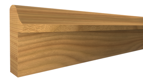 BB-124-024-1-AL - 3/4" x 1-3/4"  Alder Backband - $3.45/ft