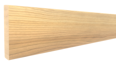 Profile View of Casing Molding, product number CA-124-012-1-MA - 3/8" x 1-3/4" Maple Casing - $2.20/ft sold by American Wood Moldings
