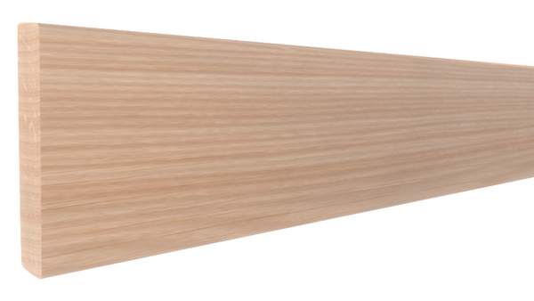 Profile View of Casing Molding, product number CA-124-012-1-RO - 3/8" x 1-3/4" Red Oak Casing - $1.89/ft sold by American Wood Moldings