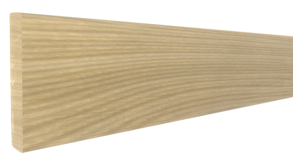 Profile View of Casing Molding, product number CA-124-012-1-WO - 3/8" x 1-3/4" White Oak Casing - $6.08/ft sold by American Wood Moldings