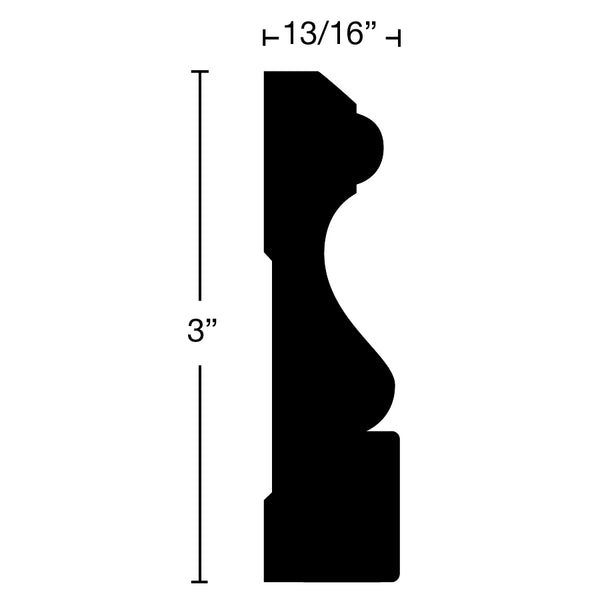 Maple Casing - CA-300-026-1-MA - $3.40/ft – American Wood Moldings