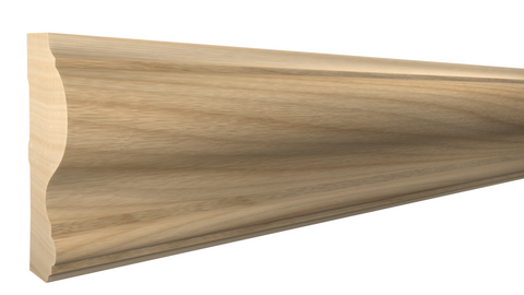 CH-316-112-1-BI - 1-3/8" x 3-1/2" Birch Chair Rail - $7.38/ft