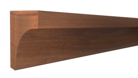CO-100-100-1-HMH - 1" x 1" Honduras Mahogany Cove - $6.00/ft