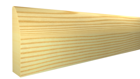 This molding is a 7/16" x 1-3/8" Clear Pine Door Stop.