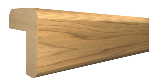 Profile View of Outside Corner Molding, product number OC-024-024-1-MA - 3/4" x 3/4" Maple Outside Corner - $1.92/ft sold by American Wood Moldings