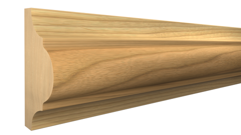 Profile View of Panel Molding Molding, product number PA-026-014-1-MA - 7/16" x 13/16" Maple Panel Molding - $1.44/ft sold by American Wood Moldings