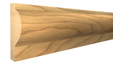 Profile View of Panel Molding Molding, product number PA-112-022-3-MA - 11/16" x 1-3/8" Maple Panel Molding - $2.20/ft sold by American Wood Moldings