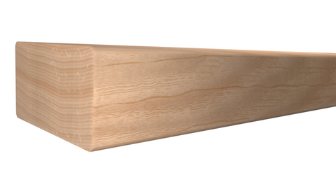 SHR-224-118-1-RO - 1-9/16" x 2-3/4" Red Oak Stair Handrail - $10.20/ft