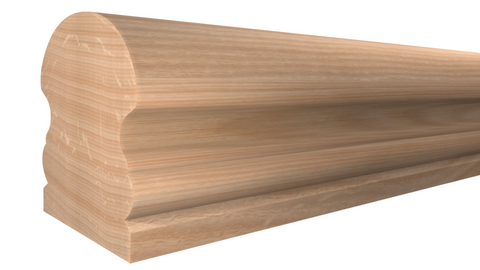 SHR-300-220-1-RO - 2-5/8" x 3" Red Oak Stair Handrail - $14.20/ft