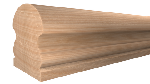 SHR-300-220-1-RO - 2-5/8" x 3" Red Oak Stair Handrail - $13.75/ft