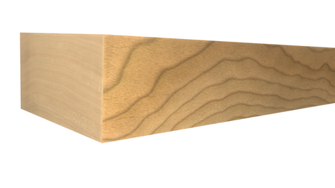Profile View of Standard Size 1x2 Hard Maple Boards - $2.16/ft sold by American Wood Moldings
