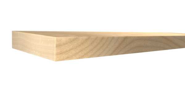 Profile View of Standard Size 1x4 Birch Boards - $3.68/ft sold by American Wood Moldings